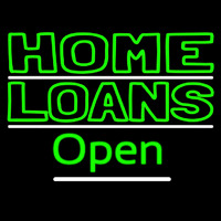 Home Loans Open Neontábla