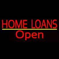 Home Loans Open Neontábla