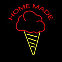 Home Made Ice Cream Cone Neontábla