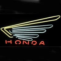 Honda Bolt Nyitva Neontábla