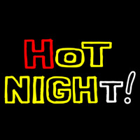 Hot Night Multicolor Neontábla