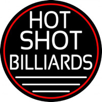 Hot Shot Billiards 5 Neontábla