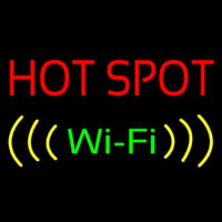 Hot Spot Wifi Neontábla