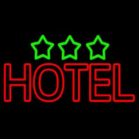 Hotel With Stars Neontábla