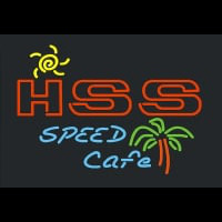 Hss Speed Cafe Neontábla