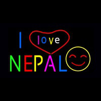 I Love Nepal Neontábla