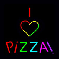 I Love Pizza Neontábla