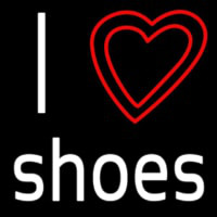 I Love Shoes Neontábla