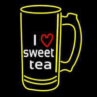 I Love Sweet Tea Neontábla