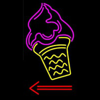 Ice Cream Cone Neontábla