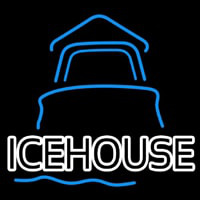 Ice House Day Light House Beer Sign Neontábla