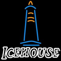 Ice House Light House Beer Sign Neontábla