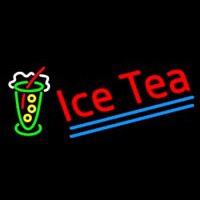 Ice Tea Logo Neontábla