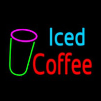 Iced Coffee Neontábla