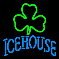 Icehouse Green Clover Beer Sign Neontábla