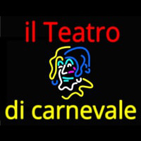 Il Teatro Di Carnevale Neontábla