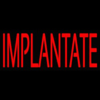 Implantate Neontábla