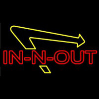 In N Out Burger Neontábla