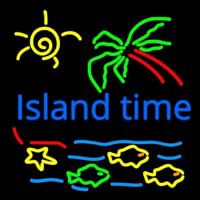 Island Time Neontábla