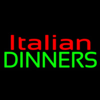 Italian Dinners Neontábla