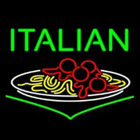 Italian Food Neontábla
