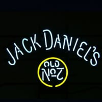 Jack Daniels #7 Whiskey Sör Kocsma Nyitva Neontábla