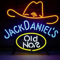 Jack Daniels Old #7 Whiskey Sör Kocsma Nyitva Neontábla