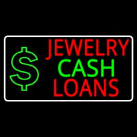Jewelry Cash Loans Neontábla