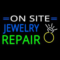 Jewelry Repair On Site Neontábla