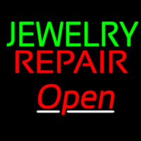 Jewelry Repair Open Neontábla
