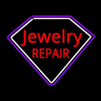 Jewelry Repair Red Neontábla