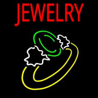 Jewelry Ring Logo Neontábla