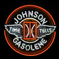 Johnson Gasoline Neontábla