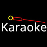 Karaoke And Microphone 1 Neontábla