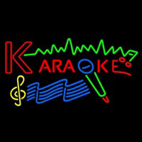 Karaoke Music Note 1 Neontábla