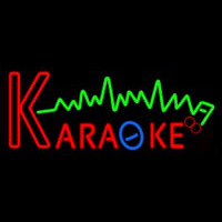 Karaoke Music Note 2 Neontábla