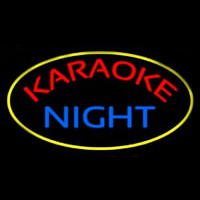 Karaoke Night Colorful 1 Neontábla