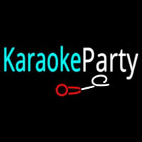 Karaoke Party Neontábla