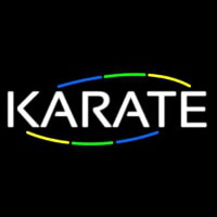 Karate Neontábla