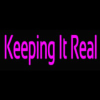 Keeping It Real Neontábla
