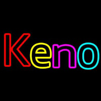 Keno With Oval Border 2 Neontábla