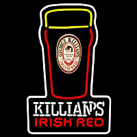 Killians Irish Red Pint Glass Of Beer Sign Neontábla