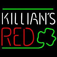 Killians Red Shamrock Beer Sign Neontábla