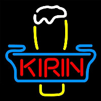 Kirin Glass Beer Sign Neontábla
