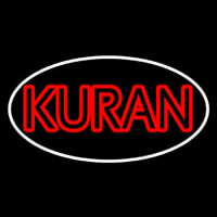 Kuran With Border Neontábla