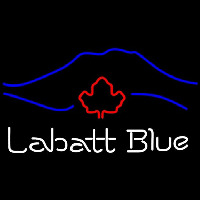Labatt Blue Mountain Beer Sign Neontábla