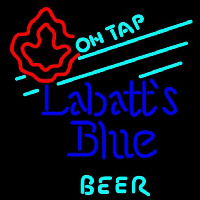 Labatt Blue On Tap Beer Sign Neontábla