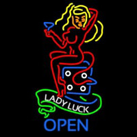 Lady Luck She Devil Neontábla
