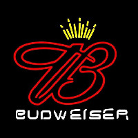 Large Budweiser Crown Beer Sign Neontábla