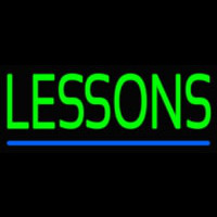 Lessons Neontábla